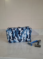 Patterned Make up Pouch and Shave bags