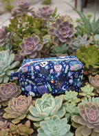 Patterned Make up Pouch and Shave bags