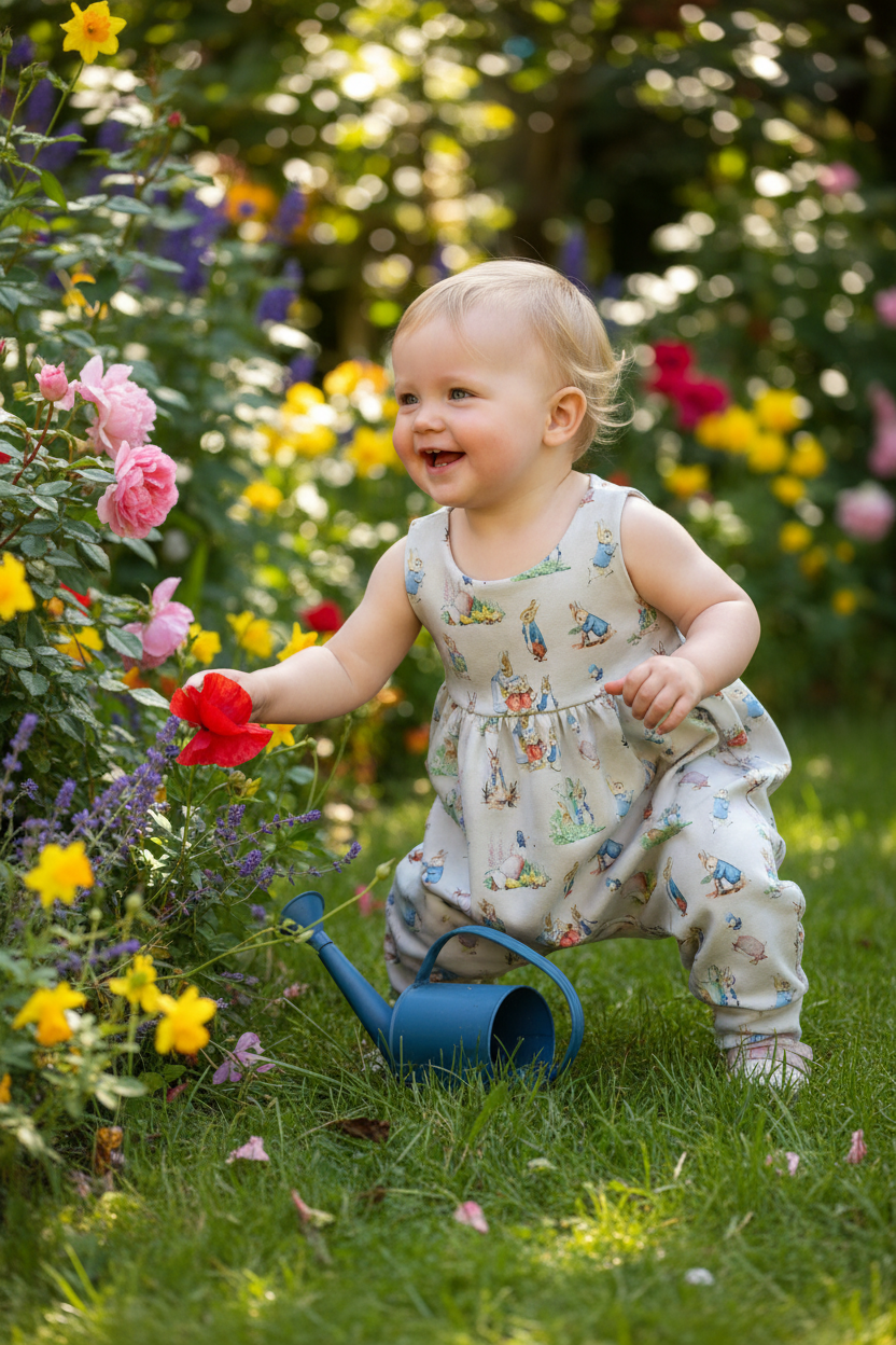 Peter rabbit boho romper