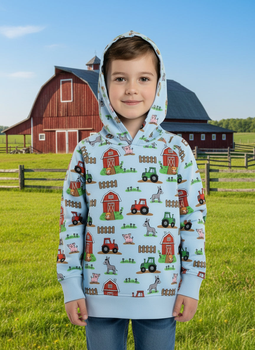 Tractor hoodie