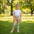 Handmade Cotton Jersey Leggings - Animals, Florals & Colourful Patterns