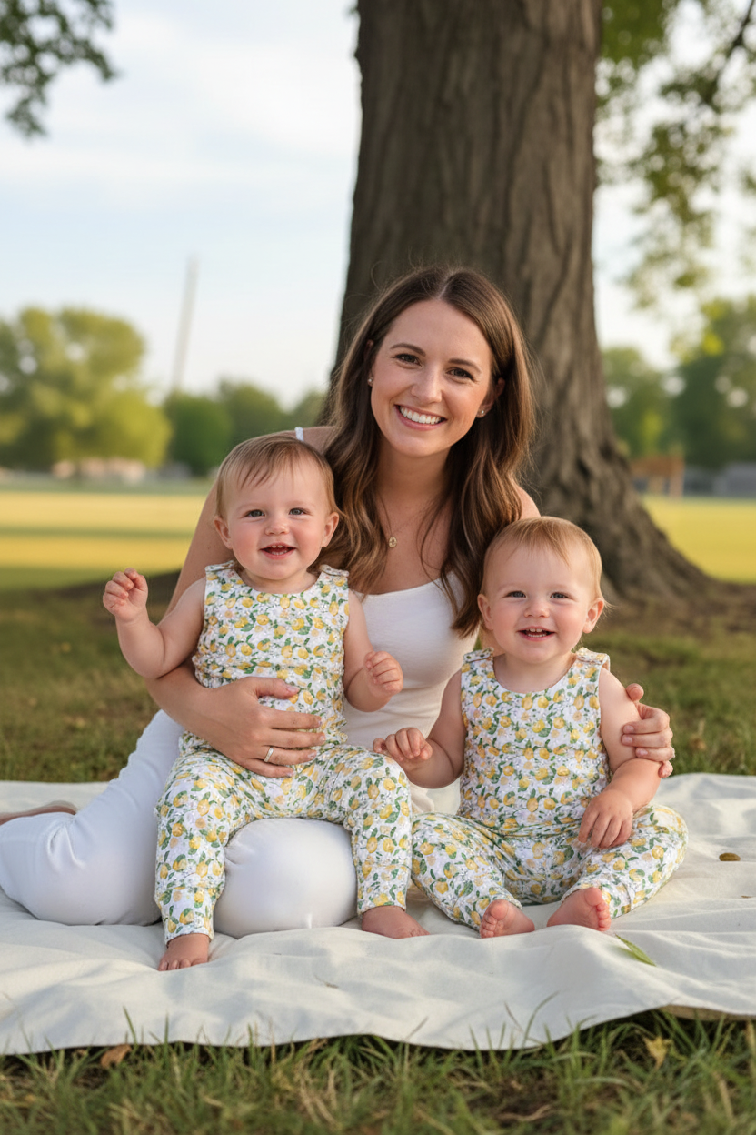 Romper - Zesty Lemons