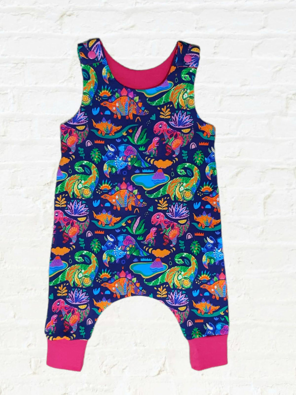 Romper - Colourful Dinosaurs