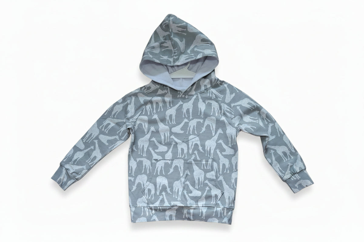 Giraffe hoodie-snazzy sproglets