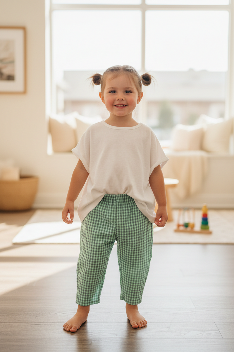 Kids Barrel Pants