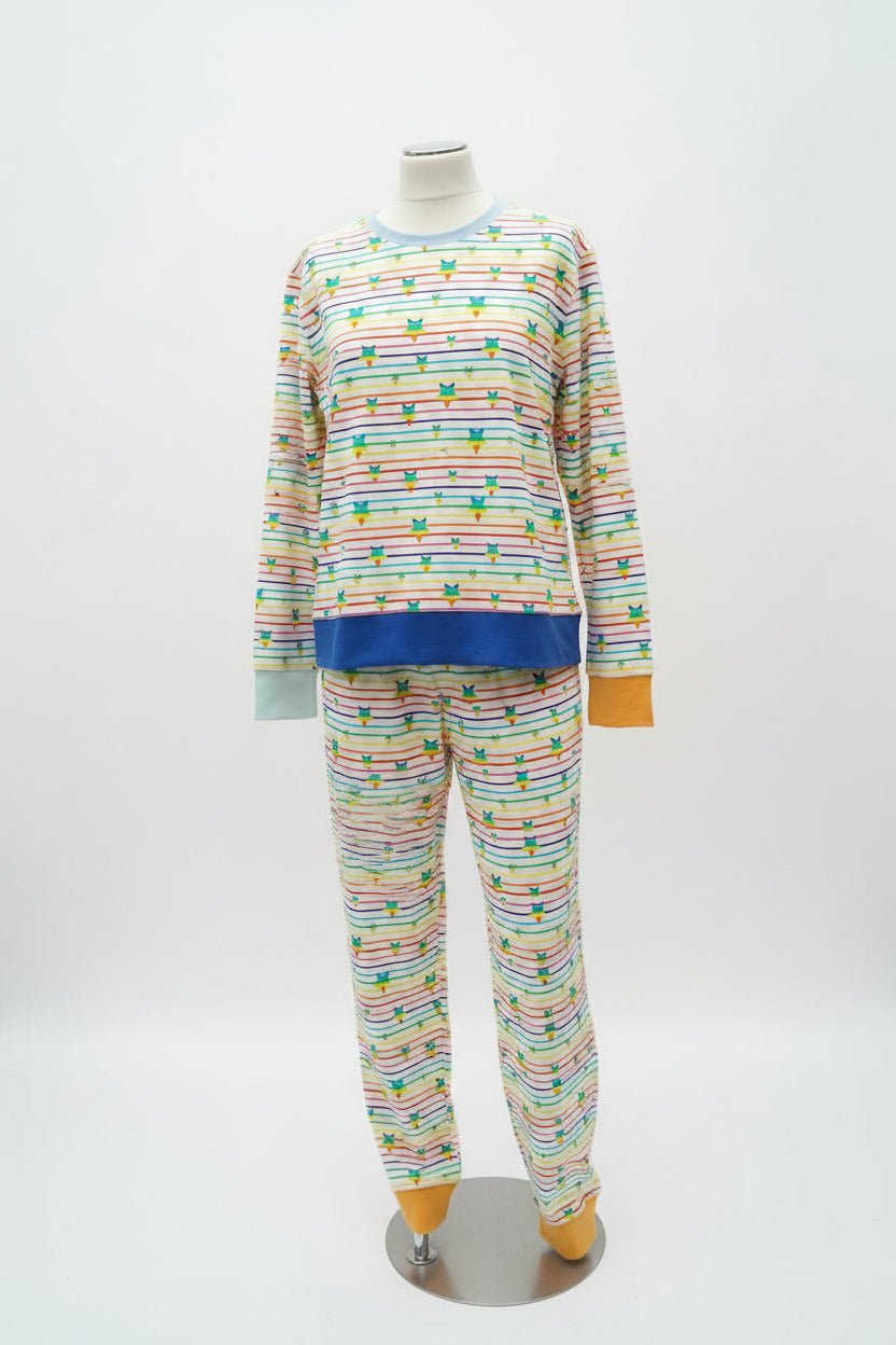 Rainbow stars pjs Snazzy Sproglets