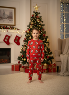 Christmas Sloth Loungewear | Handmade Kids Festive Lounge Set