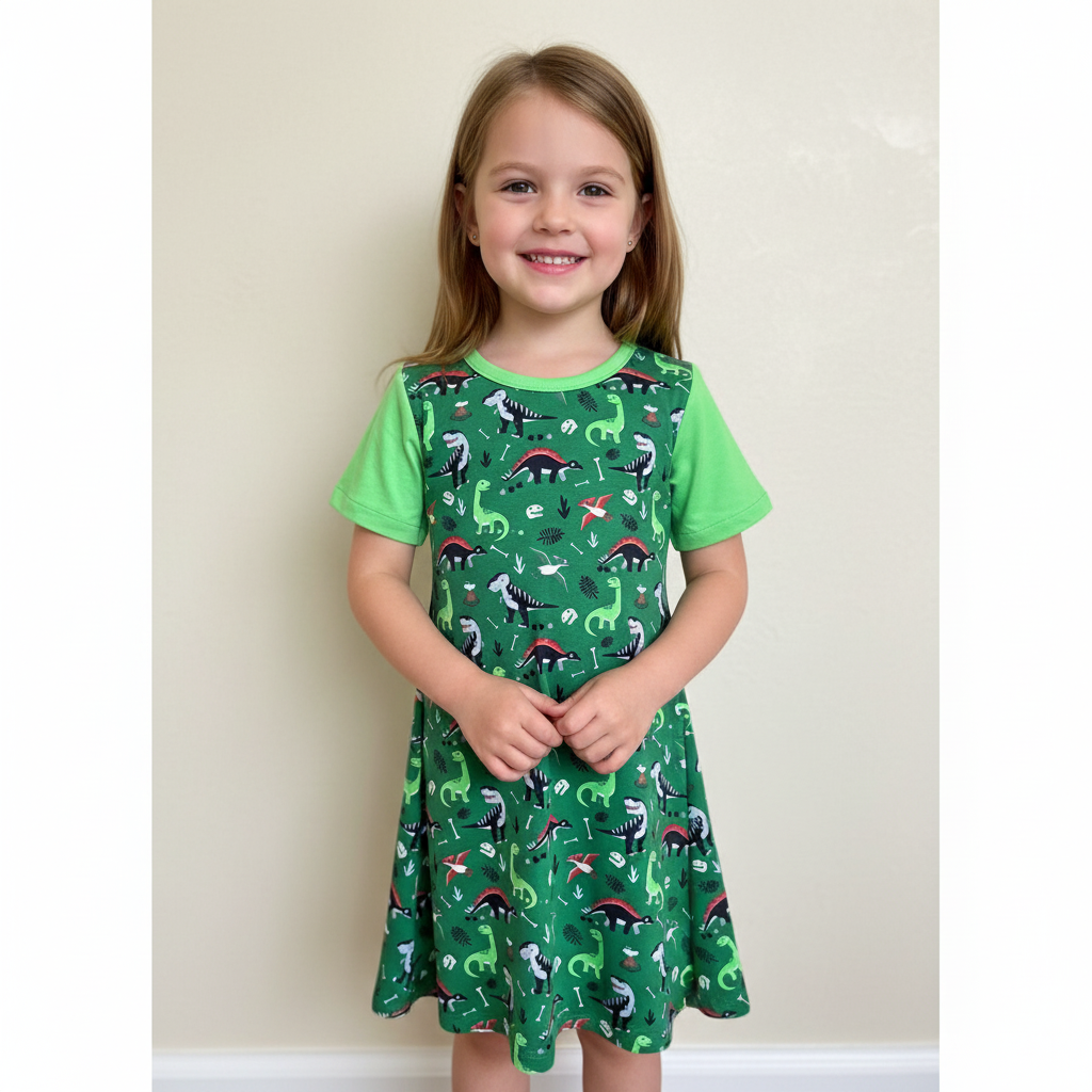 Handmade Swing Dresses - Cotton Jersey & French Terry